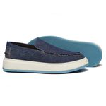 Mocassim Casual Liso Jeans