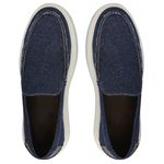 Mocassim Casual Liso Jeans