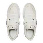 Sapato Masculino Sneaker Icon U-Strap Off White