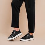 sapato masculino Sneaker Essence Black