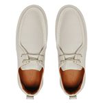 Sapato Masculino Sneaker Casual Wallabee off white
