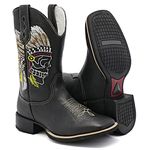 Bota Texana Masculino Bordado Indio