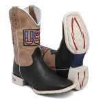 Bota Texana Masculina Country USA Sola Branca