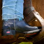 Bota Texana Amarillo Preta