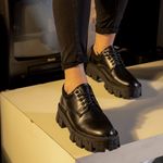 Sapato Colegial Lissie Estilo Veggie Preto