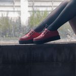 Creeper Vermelho Estilo Veggie Shoes