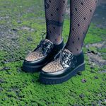 Creeper Animal Print Onça Estilo Veggie Shoes