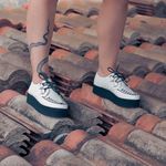 Creeper Branco Estilo Veggie Shoes