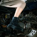 Coturno Estilo Inglês Mattita Preto