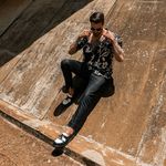 Sapato Mocassim Bambolim Estilo Veggie Preto e Branco