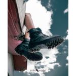 Coturno Estilo Inglês Mattita Preto