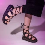 Sandália Estilo Veggie Shoes Helena Preto
