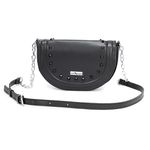 Bolsa Transversal Crossbody Meia Lua Preto
