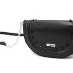 Bolsa Transversal Crossbody Meia Lua Preto