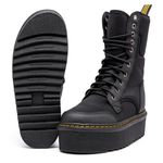 Coturno Plataforma Minerva Estilo Veggie Preto