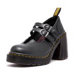 Sapato Inglês Estilo Veggie Boneca Jane Jane Preto