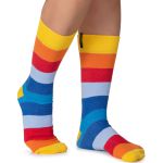 Meia Estilo Veggie Linha Casual Cores