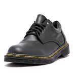Sapato Colegial Inglês Estilo Veggie Preto Baixo