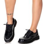 Sapato Mocassim Gaspar Estilo Veggie Veniz Preto