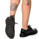 Sapato Mocassim Gaspar Estilo Veggie Veniz Preto