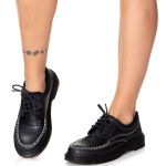 Sapato Mocassim Gaspar Estilo Veggie Preto