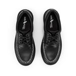Sapato Mocassim Gaspar Estilo Veggie Preto