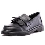 Sapato Mocassim Bambolim Estilo Veggie Preto