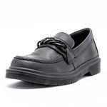 Sapato Mocassim York Estilo Veggie Preto