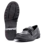 Sapato Mocassim York Estilo Veggie Preto
