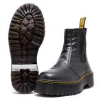 Bota Tratorada Chelsea Estilo Veggie Preto