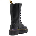 Coturno Estilo Inglês Cano 3/4 Preto