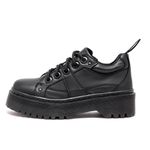 Sapato Colegial Inglês Estilo Veggie Lyon All Black