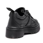 Sapato Colegial Inglês Estilo Veggie Lyon All Black