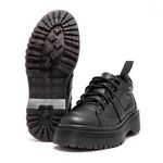 Sapato Colegial Inglês Estilo Veggie Lyon All Black