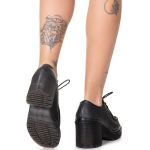 Sapato Plataforma Jasmin Estilo Veggie Preto