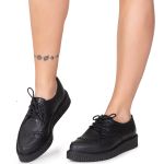 New Creeper Estilo Veggie Morricone Preto Bico Fino