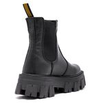 Bota Tratorada Meggie Chelsea Estilo Veggie Preto