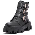 Coturno Tratorado Ravena Estilo Veggie Shoes Preto