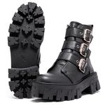Coturno Tratorado Ravena Estilo Veggie Shoes Preto