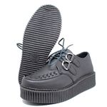 Creeper Preto Fosco Estilo Veggie Shoes