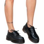 Sapato Oxford Estilo Veggie Greta Preto 