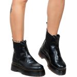 Bota Tratorada Chelsea Estilo Veggie Preto