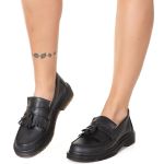 Sapato Mocassim Bambolim Estilo Veggie Preto