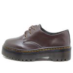 Sapato Colegial Inglês Estilo Veggie Vichy Marrom