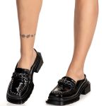 Sapato Mule Carlota Verniz Preto