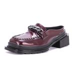 Sapato Mule Carlota Verniz Vinho Malbec
