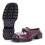 Sapato Mule Carlota Verniz Vinho Malbec