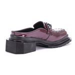 Sapato Mule Carlota Verniz Vinho Malbec