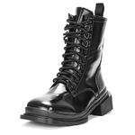 Coturno Cazemir Verniz Preto