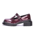 Sapato Boneca Antonieta Verniz Vinho Malbec